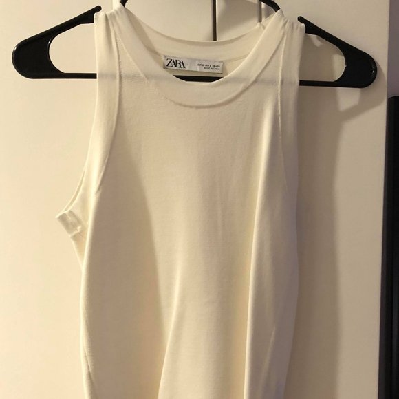 Zara Women's White Top - Picture 1 of 1